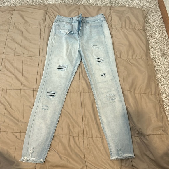Denim - Light washed jeggings